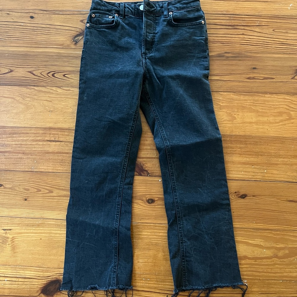 Zara The Dreed Flare Jeans